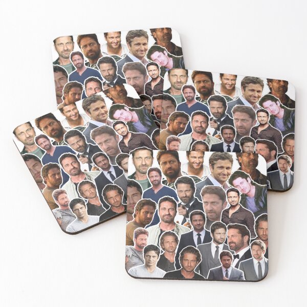 Item preview, gerard butler photo collage designed and sold by T-shirtakStore.