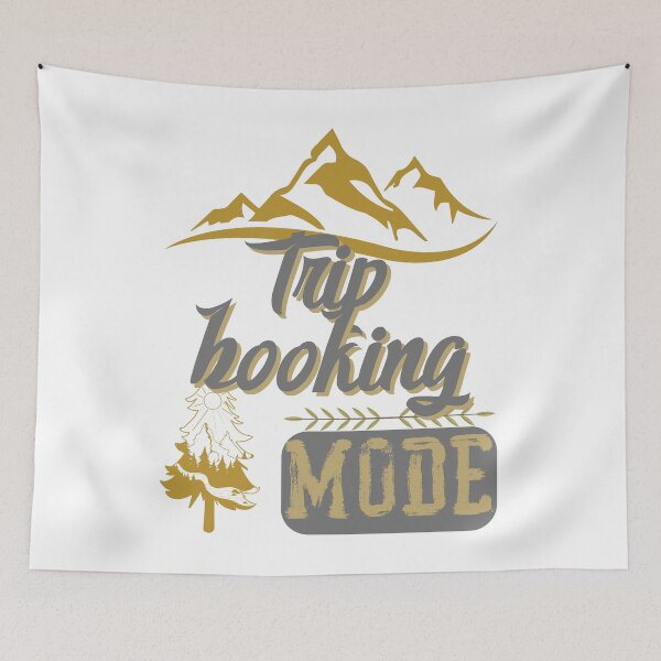 Item preview, trip booking mode, forest river sun inside tree pine designed and sold by movie-popcorn.