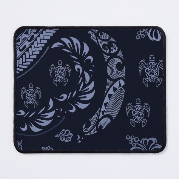 Item preview, Blue Hawaiian Tapa Fusion designed and sold by J Marielle Designs.