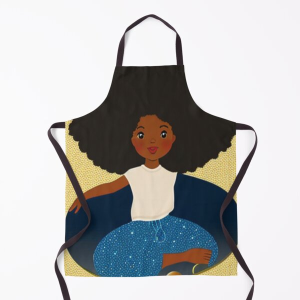 Item preview, LITTLE BLACK GIRL IN SPACE designed and sold by RetroPlaceee.