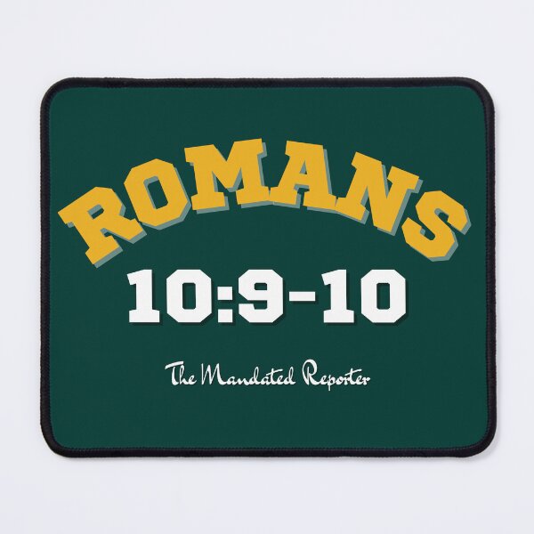 Item preview, Romans 10:9-10 - Green designed and sold by TheReporter1.