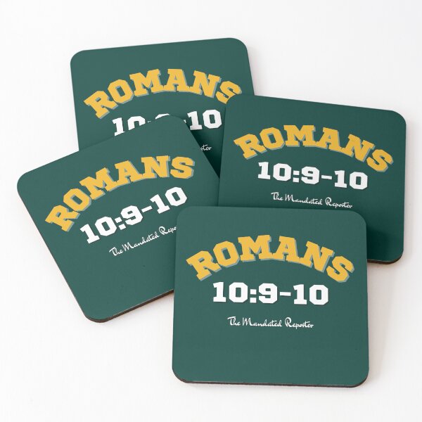 Item preview, Romans 10:9-10 - Green designed and sold by TheReporter1.