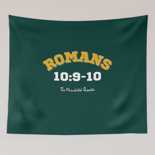 Item preview, Romans 10:9-10 - Green designed and sold by TheReporter1.