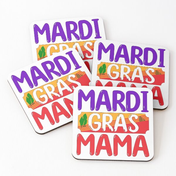 Aperçu de l'œuvre Mardi Gras Maman, Mardi Gras créée et vendue par Sick Creativity.