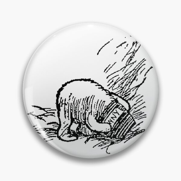 Item preview, Pooh Stuck in the Honey Pot designed and sold by Amy Olsen.