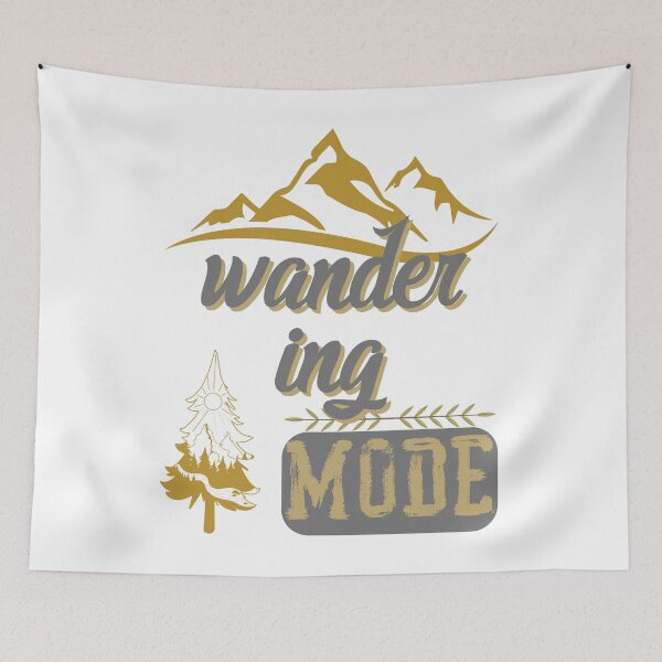 Item preview, wander ing mode, forest river sun inside tree pine designed and sold by movie-popcorn.
