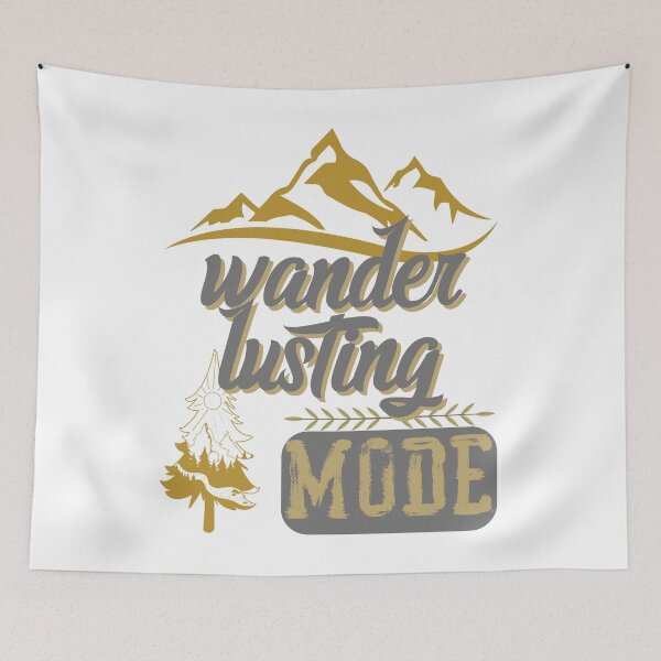Item preview, wander lusting mode, forest river sun inside tree pine designed and sold by movie-popcorn.