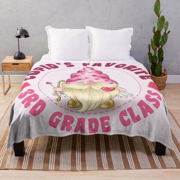 Item preview, Cupid's Favorite  3rd grade class (USA Spelling) - Pink gnome design for Valentines Day! designed and sold by TaraGbear.