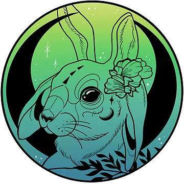 Artwork thumbnail, Rabbit Wild by Strange Little Art