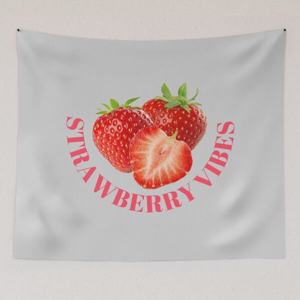 Item preview, Strawberry Vibes designed and sold by SqueakitySqueak.