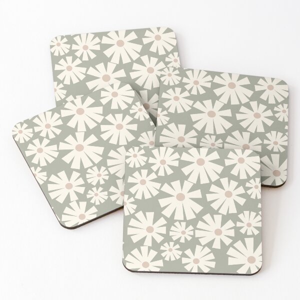 Item preview, Pretty Daisies - Neutral Pattern designed and sold by ebcameron.