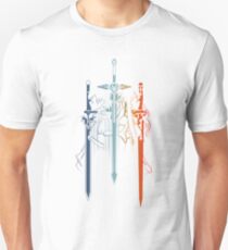 Kirito and Asuna form Sword Art Online Unisex T-Shirt