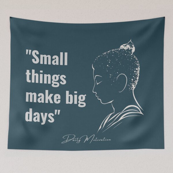 Item preview, Find Inspiration in the Little Things - Daily Wisdom Quote designed and sold by RetComly.