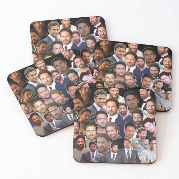 Item preview, gerard butler photo collage designed and sold by T-shirtakStore.