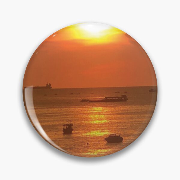 Artikelvorschau, Sonnenuntergang am Strand von Pattaya Thailand entworfen und verkauft von ForecastVSN.