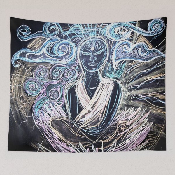 Item preview, Chalk Meditation #1 designed and sold by InfinitePathArt.