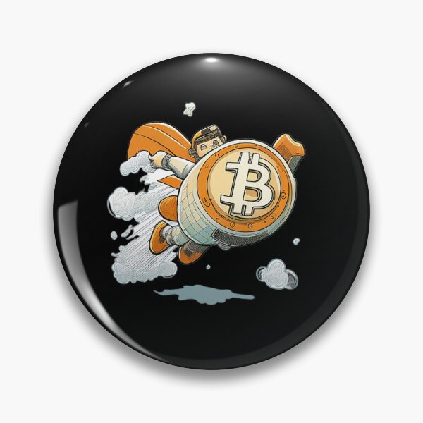 Item preview, Funny Flying Bitcoin designed and sold by DreamerStore.