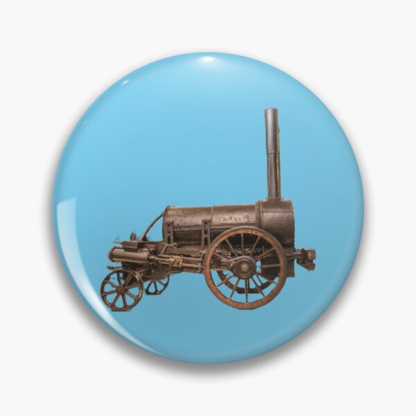 Item preview, The Rocket - Early Steam TRAIN Locomotive 1829 designed and sold by TechLaughs.