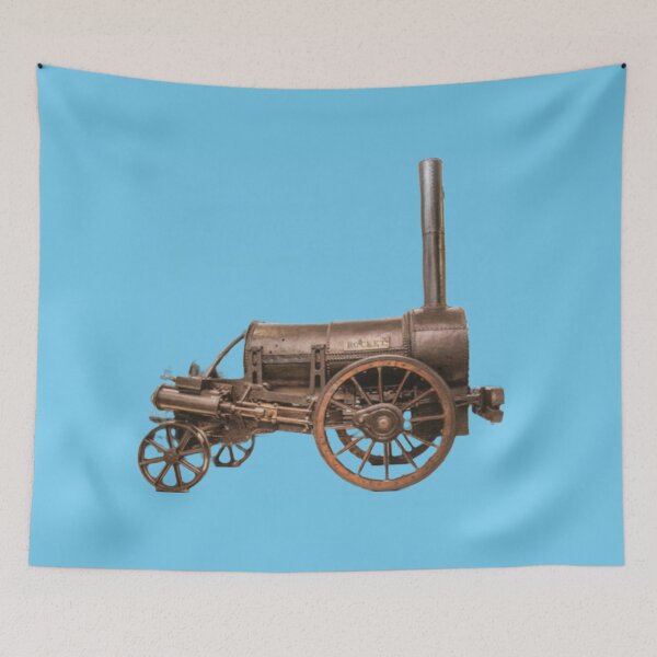 Item preview, The Rocket - Early Steam TRAIN Locomotive 1829 designed and sold by TechLaughs.