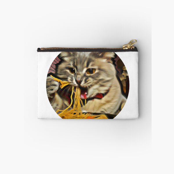Item preview, Cat Eating Spaghetti  designed and sold by rejebolla.