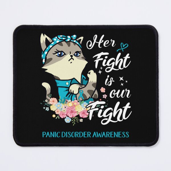 Item preview, Panic Disorder Awareness - Her Fight is our Fight designed and sold by RekaJoJo.