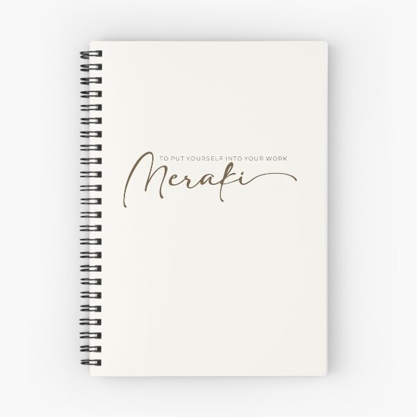 Item preview, Meraki. To put yourself into your work designed and sold by Pligo.