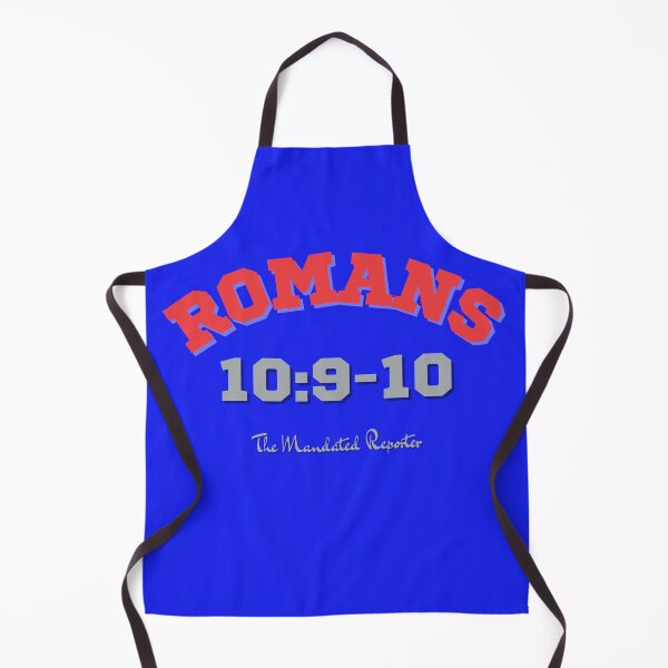 Item preview, Romans 10:9-10 - Electric Blue designed and sold by TheReporter1.