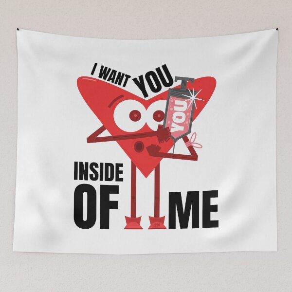 Item preview, I Want You Inside Of Me. Heart Injecting Love. Funny Meme Best Vday Joke LOL designed and sold by doseofwin.