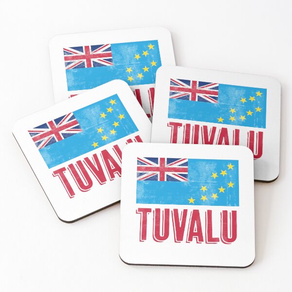 Item preview, Flag of Tuvalu "Grunge" look. designed and sold by KTSubz Faith & Fun Designs.
