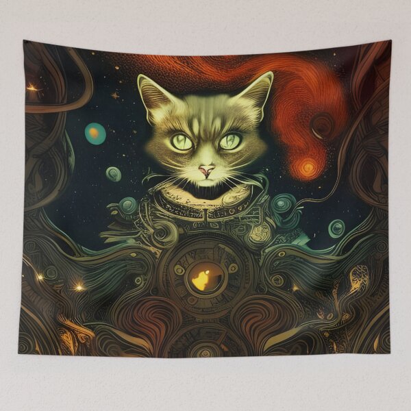 Item preview, Celestial Cat designed and sold by HelenHollywood.