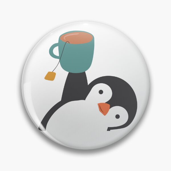 Item preview, Have you ever seen a penguin drinking tea? designed and sold by l-redfern.