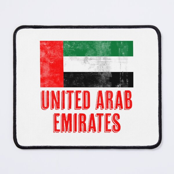 Item preview, Flag of United Arab Emirates "Grunge" look. designed and sold by KTSubz Faith & Fun Designs.