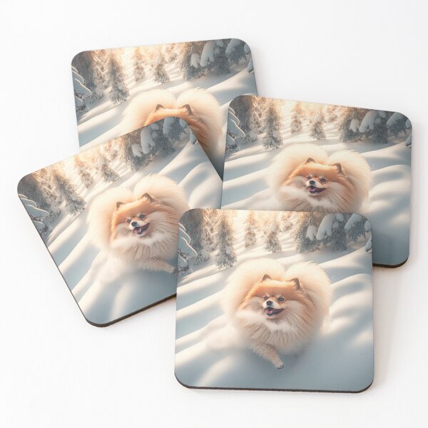 Item preview, Pomeranian Winter collection designed and sold by Arthoughts.