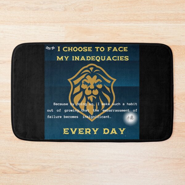 Item preview, Day 25 of the year: I choose to face my inadequacies every day designed and sold by BuddyBoots.