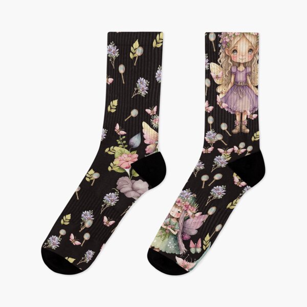 Item preview, FAIRY GIRLS ON BLACK designed and sold by ORIGENcreate.