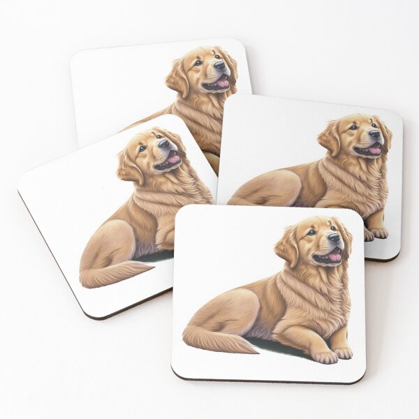 Item preview, Golden Retriever Lying down Sticker designed and sold by ChrisM63.