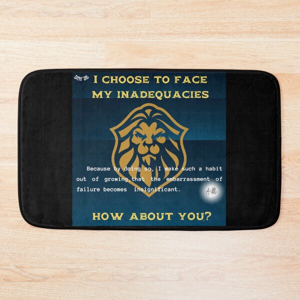 Item preview, Day 25 of the year: I choose to face my inadequacies every day.How about you? designed and sold by BuddyBoots.