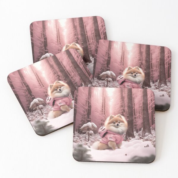 Item preview, Pomeranian Winter collection designed and sold by Arthoughts.