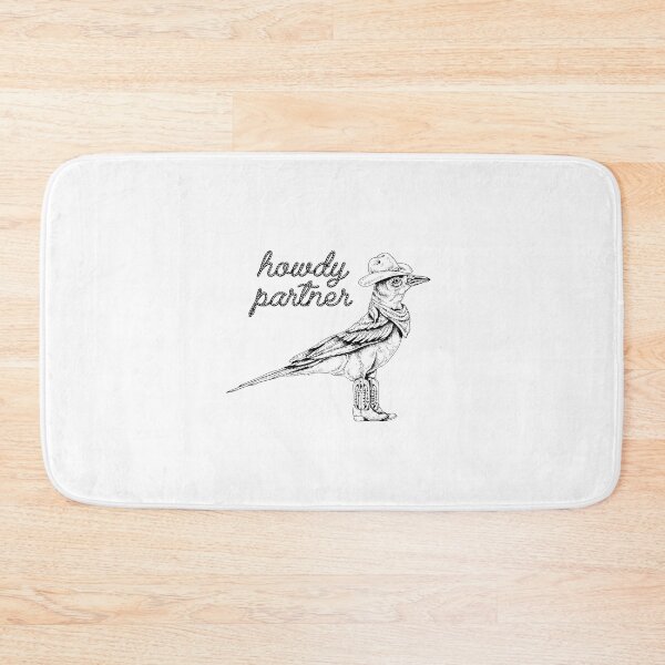 Item preview, Grackle Cowboy - Howdy Partner Bird designed and sold by thevaultink.