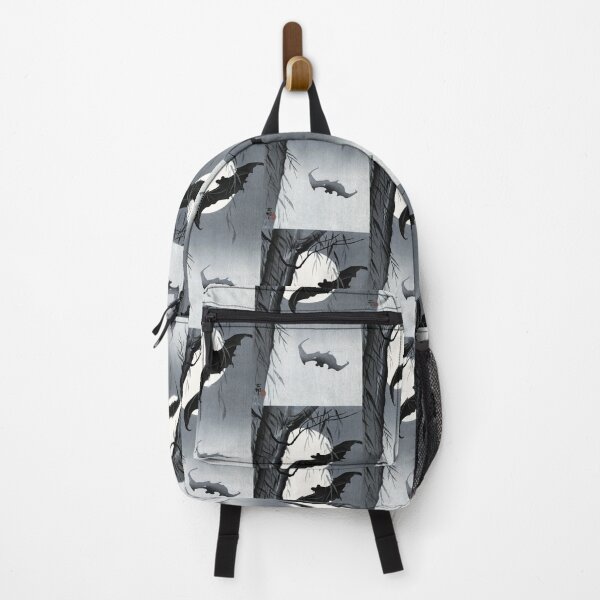 Item preview, Ohara Koson Two bats at full moon designed and sold by TeeARTHY.