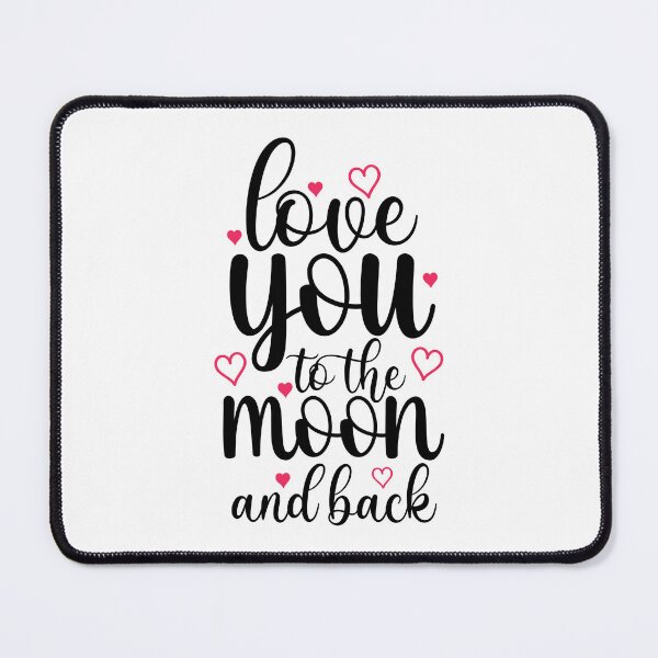 Item preview, Love You To The Moon And Back designed and sold by GlowtalkDesign.