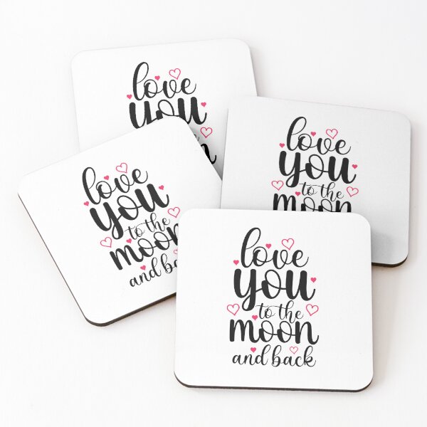 Item preview, Love You To The Moon And Back designed and sold by GlowtalkDesign.