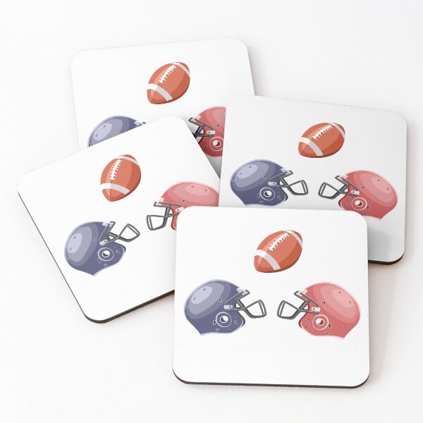 Item preview, American football helmets and ball designed and sold by Mashusha-art.