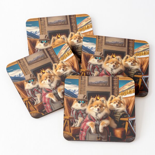 Item preview, Pomeranian Winter collection designed and sold by Arthoughts.