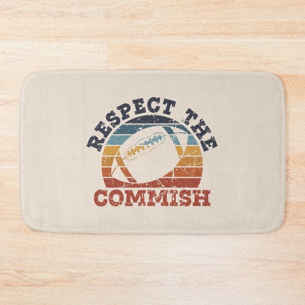Item preview, Retro Vintage Respect the Commish Fantasy Football League Commissioner designed and sold by AnyKitty.