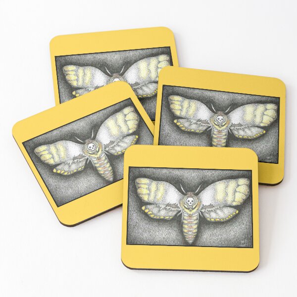 Item preview, Death Head Moth designed and sold by GotTheMorbs.