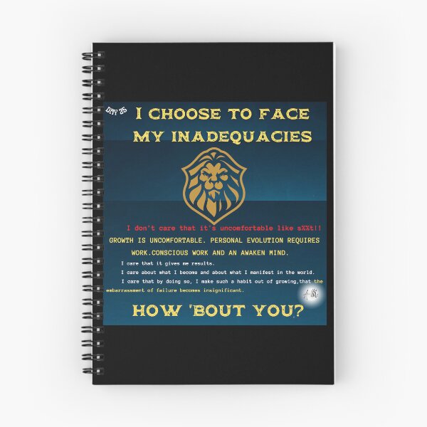 Item preview,  Day 25 of the year: I choose to face my inadequacies every day. How 'bout you? designed and sold by BuddyBoots.