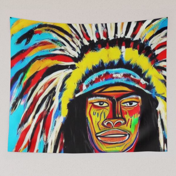 Item preview, Native Headdress | Urban Art designed and sold by itzbart.