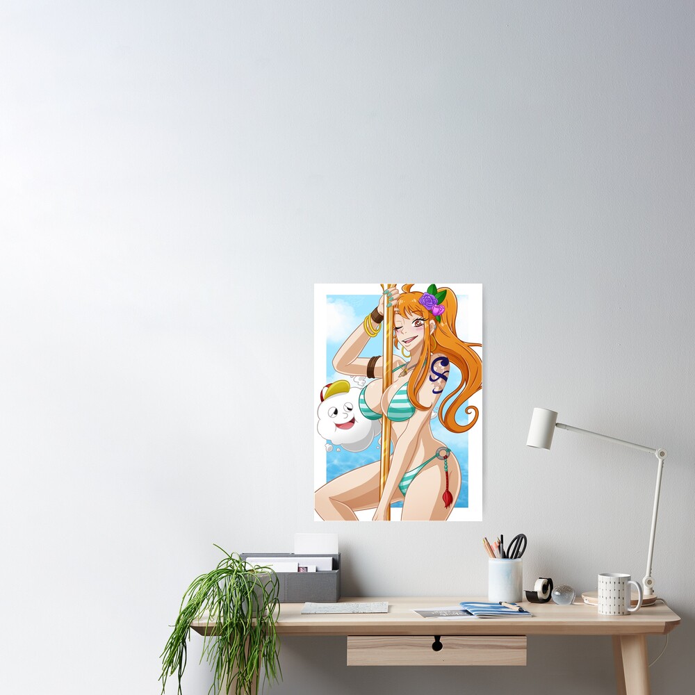 Beach Days; Nami Art Print for Sale by SpookyKlauser