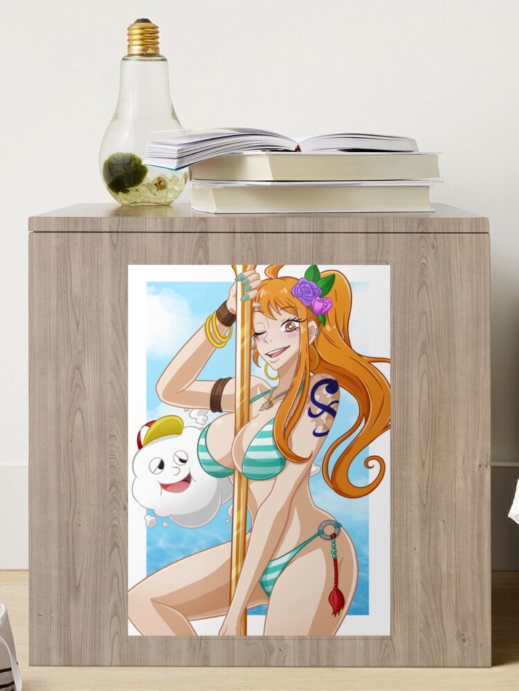 Wano; Nami and Zeus,  Sticker for Sale by SpookyKlauser